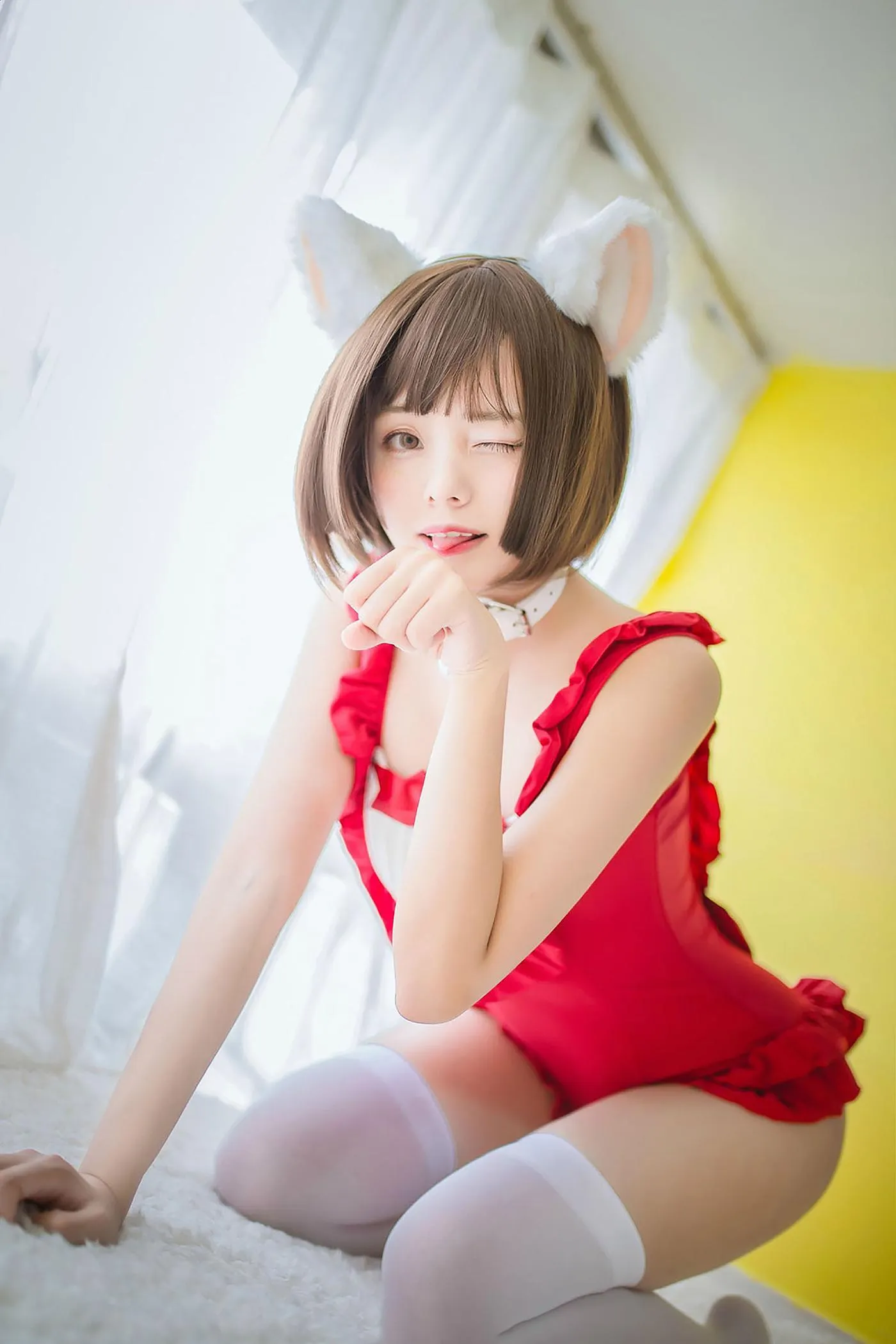 小野妹子w – NO.32 猫系泳衣 [14P]插图3